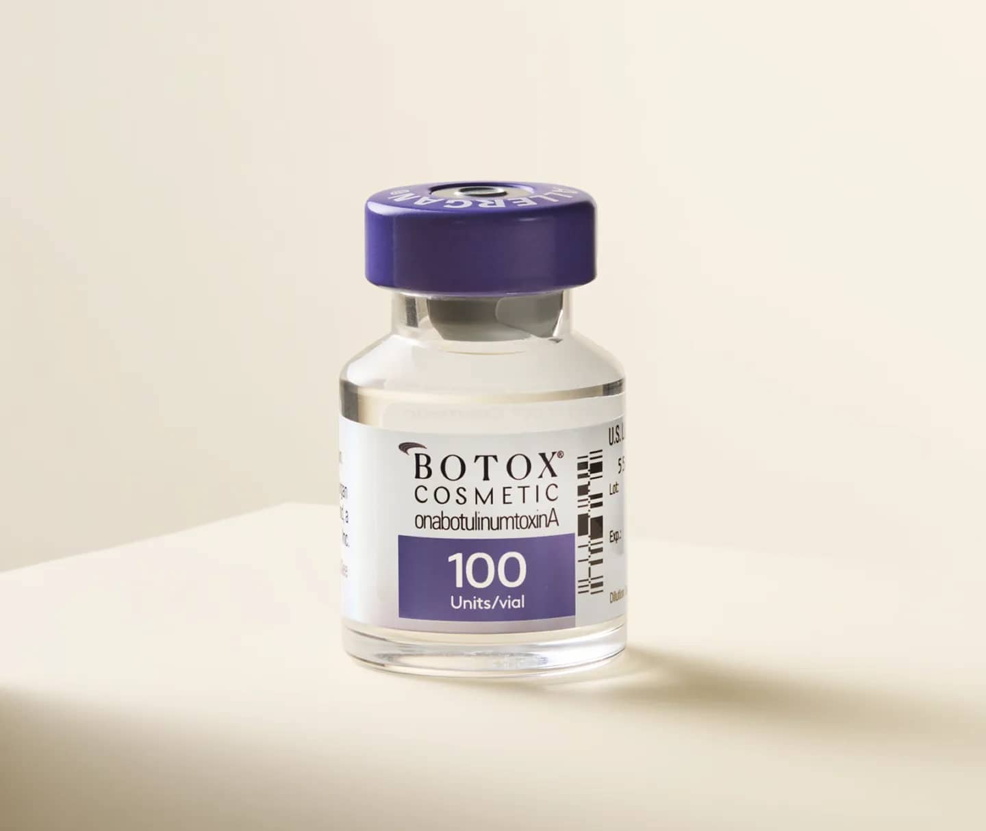 Botox bottle