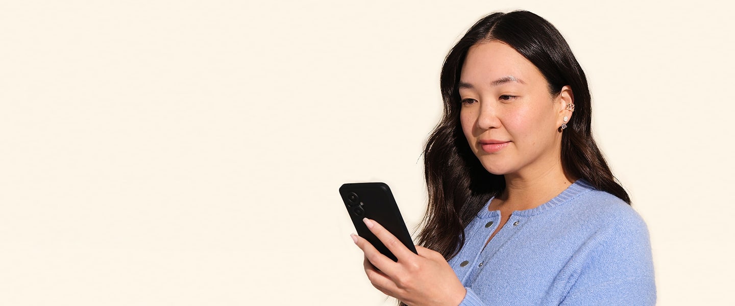 Botox model with phone