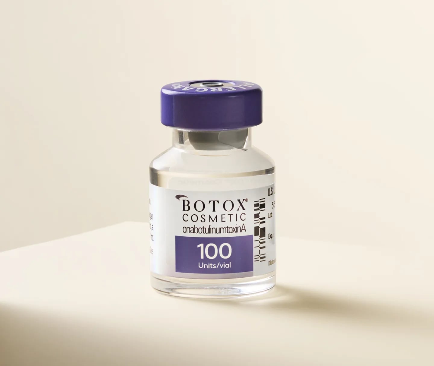 Botox bottle
