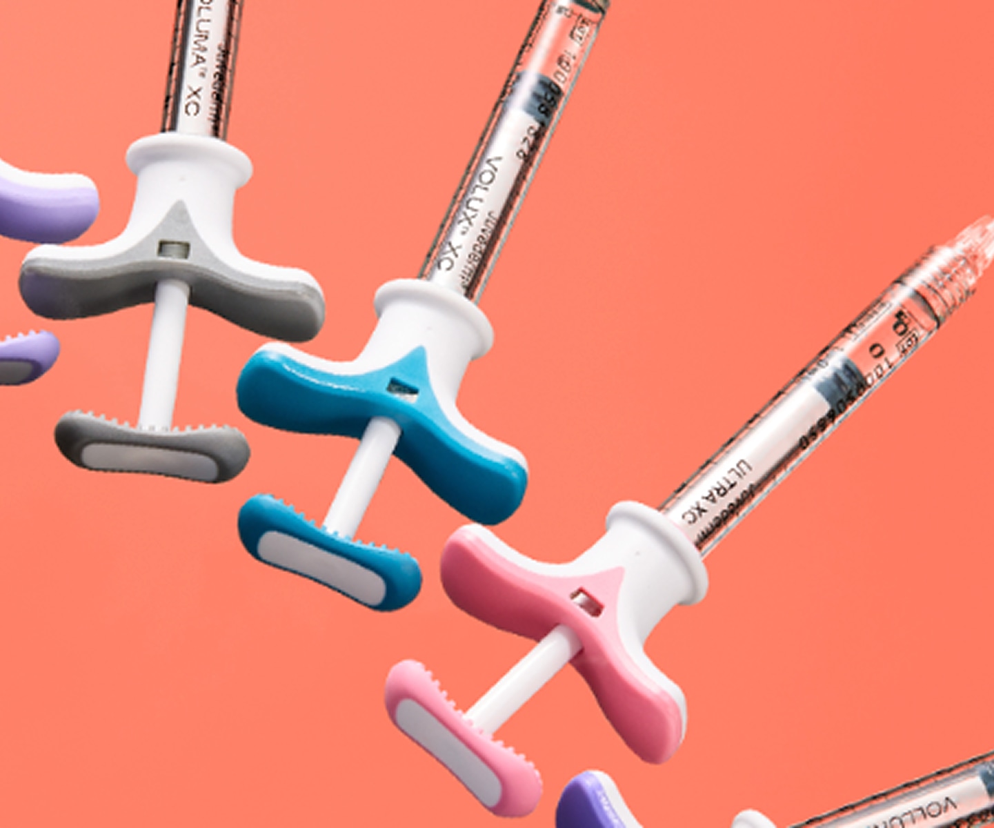Collection of Juvederm products