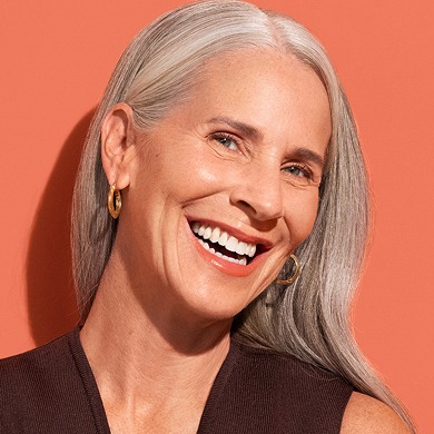 Portrait of a smiling woman
