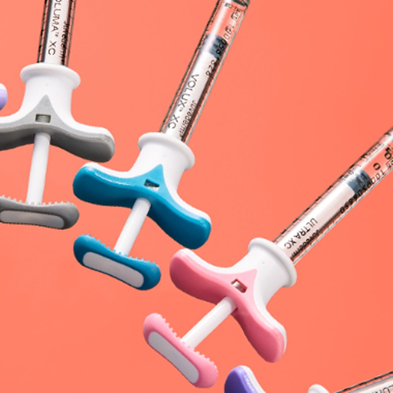 Collection of Juvederm products