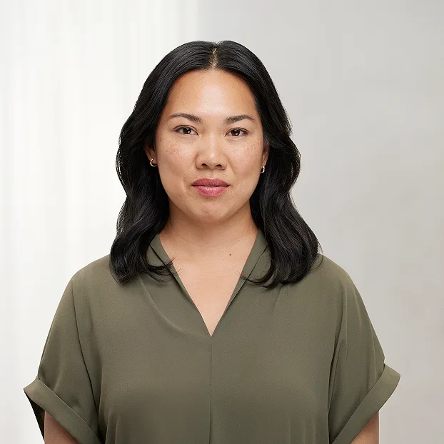 A woman looking straight ahead showing her face after Botox® Cosmetic thumbnail - thumbnail 2