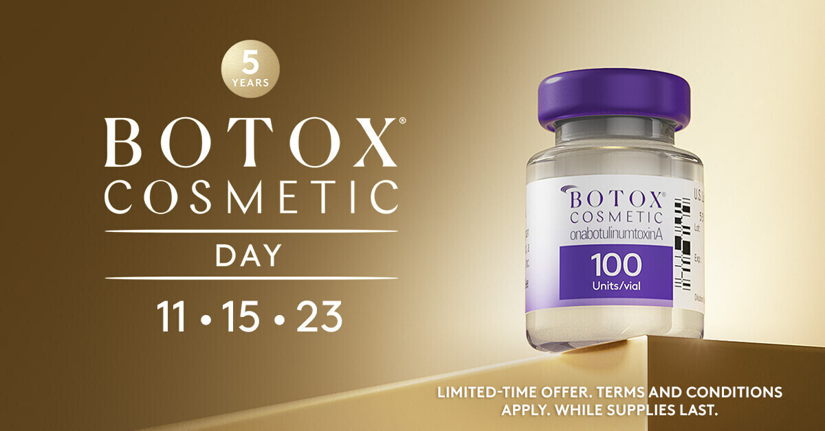 BOTOX® COSMETIC DAY IS BACK—NOVEMBER 15